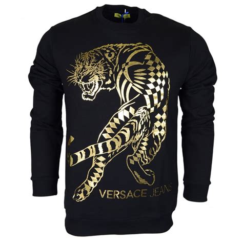 versace jeans tiger sweatshirt|Versace Jeans couture outlet usa.